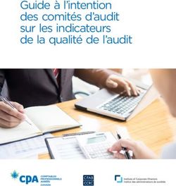 Guide à l'intention des comités d'audit sur les indicateurs de la qualité de l'audit - Institute of ...