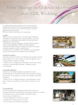 Votre Mariage au Château Mentone avec CDL Wedding