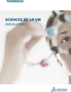 SCIENCES DE LA VIE (R)&Eacute;VOLUTION ! - TENDANCES - KEONYS