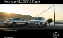 Nouveaux GLC SUV & Coup&eacute; - Tarif Mercedes-Benz au 7 juin 2019 - Newsroom Mercedes-Benz France
