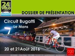 Circuit Bugatti DOSSIER DE PRÉSENTATION - 24 Heures Vélo