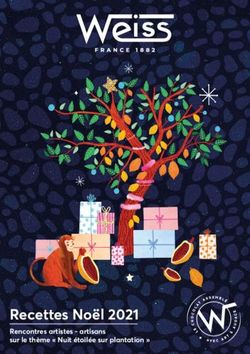 Recettes Noël 2021 Rencontres artistes - artisans sur le thème " Nuit étoilée sur plantation " - Weiss