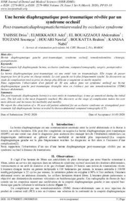 Une hernie diaphragmatique post-traumatique r&eacute;v&eacute;l&eacute;e par un syndrome occlusif - IOSR Journal