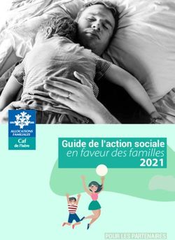 Guide de l'action sociale - en faveur des familles 2021 - POUR LES PARTENAIRES - CAF