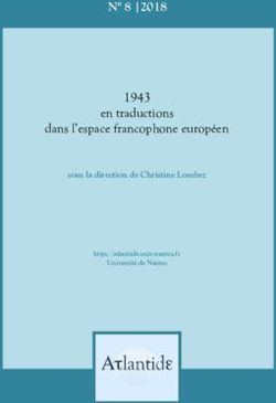 N 8 |2018 1943 en traductions dans l espace francophone europ&eacute;en - sous la direction de Christine Lombez - Atlantide