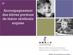 Accompagnement des élèves porteurs de lésion cérébrale acquise - Marine Fillod, neuropsychologue Sabrina Curt, enseignante 1er degré - Lyon