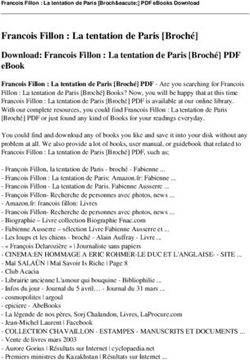 Francois Fillon : La tentation de Paris Broché
