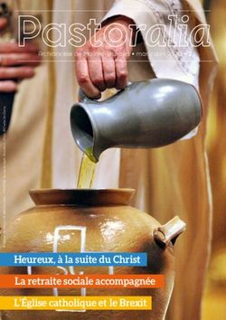 Heureux, à la suite du Christ La retraite sociale accompagnée L'Église catholique et le Brexit - Archidiocèse de Malines-Bruxelles mars/ avril ...