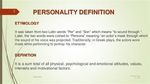 Meaning and definition of personality development pdf