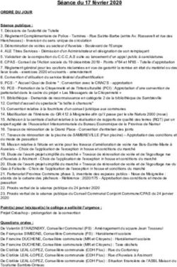 Séance du 17 février 2020 - Sambreville