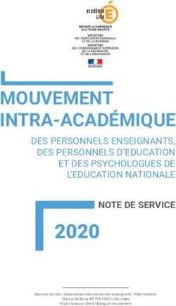 MOUVEMENT INTRA-ACADÉMIQUE - Education.gouv