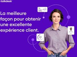 La meilleure fa&ccedil;on pour obtenir une excellente exp&eacute;rience client.