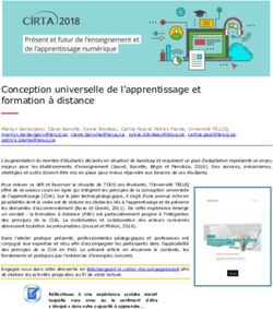 Conception universelle de l'apprentissage et formation à distance - CAPRES