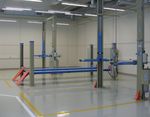 PONTI SOLLEVATORI ELETTROIDRAULICI A 4 COLONNE - ELECTROHYDRAULIC 4-POST LIFTS PONTS ELEVATEURS A 4 COLONNES ELECTROHYDRAULIQUES ...