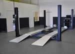 PONTI SOLLEVATORI ELETTROIDRAULICI A 4 COLONNE - ELECTROHYDRAULIC 4-POST LIFTS PONTS ELEVATEURS A 4 COLONNES ELECTROHYDRAULIQUES ...