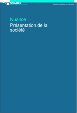 Nuance Présentation de la société