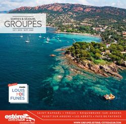 GROUPES - Estérel Côte d'Azur