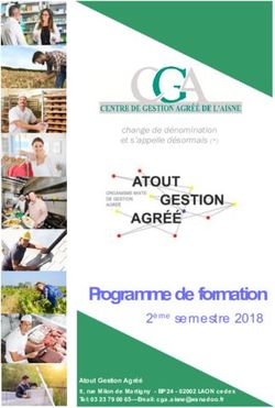 Programme de formation - 2&egrave; m e sem estre 2018 - Commer&ccedil;ants, Artisans, Agriculteurs - atout gestion agr&eacute;e