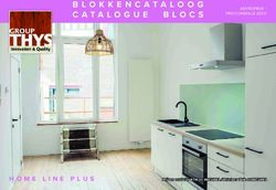 CATALOGUE BLOCS - HOME LINE PLUS - Group Thys