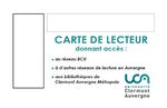 GUIDE DU LECTEUR Biblioth&egrave;que de sant&eacute; - Biblioth&egrave;que Clermont Universit&eacute;