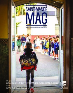 CONCERTATION SUR LES FUTURS AMÉNAGEMENTS DU VAL DE GAULLE - À la Une - N 270 Septembre 2022 saintmande.fr