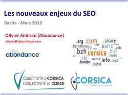 Les nouveaux enjeux du SEO - Bastia - Mars 2019 Olivier Andrieu (Abondance) - PUNTU CORSICA