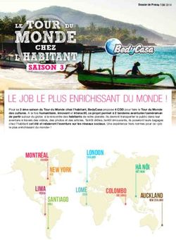 Le job Le pLus enrichissant du monde !