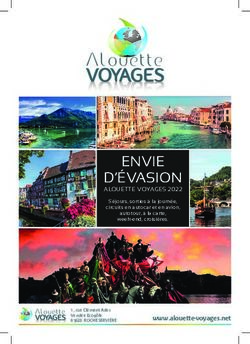 ENVIE D'&Eacute;VASION ALOUETTE VOYAGES 2022 - WWW.ALOUETTE-VOYAGES.NET