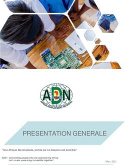 PRESENTATION GENERALE - Africa Development Network