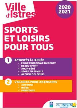 SPORTS ET LOISIRS POUR TOUS 2020 2021 - Istres