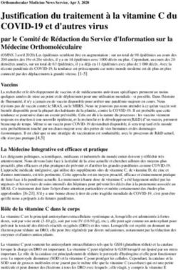 Justification du traitement à la vitamine C du COVID-19 et d'autres virus