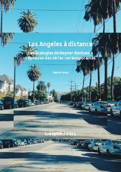Los Angeles &agrave; distance - Les &eacute;cologies de Reyner Banham &agrave; l'&eacute;preuve des s&eacute;ries contemporaines