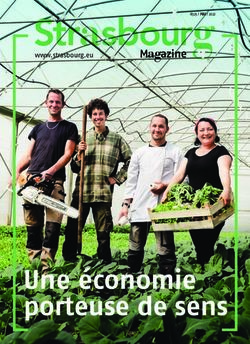 Une &eacute;conomie porteuse de sens - www.strasbourg.eu
