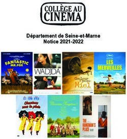 D&eacute;partement de Seine-et-Marne Notice 2021-2022