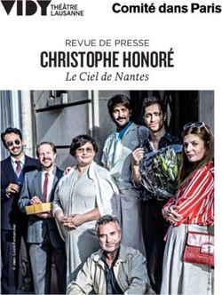 CHRISTOPHE HONOR&Eacute; Le Ciel de Nantes - REVUE DE PRESSE - Th&eacute;&acirc;tre Vidy-Lausanne