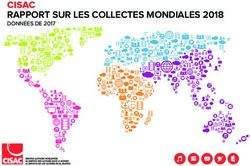 CISAC RAPPORT SUR LES COLLECTES MONDIALES 2018 - DONNÉES DE 2017