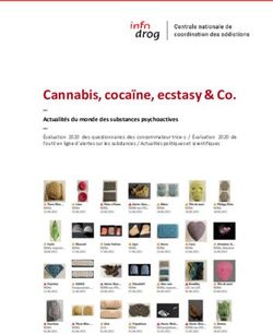 Cannabis, coca&iuml;ne, ecstasy & Co - Infodrog