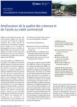 Am&eacute;lioration de la qualit&eacute; des cr&eacute;ances et de l'acc&egrave;s au cr&eacute;dit commercial - Multilateral Investment ...