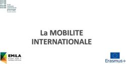 La MOBILITE INTERNATIONALE