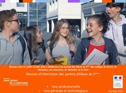 R&eacute;union d'information des parents d'&eacute;l&egrave;ves de 3&egrave;me : Lyc&eacute;e Camille Corot