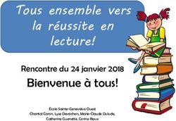 Bienvenue à tous! Rencontre du 24 janvier 2018 - Tous ensemble vers la réussite en - École primaire Sainte ...