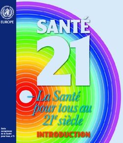 Série européenne de la Santé pour tous, n 5