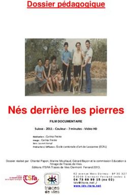 Nés derrière les pierres - Dossier pédagogique - Festival Traces de Vies - Clermont Ferrand