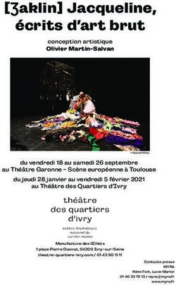 Ʒaklin Jacqueline, écrits d'art brut - Myra