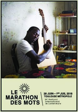 14e festival international de littérature - Le Marathon des mots