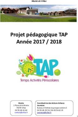 Projet pédagogique TAP Année 2017 / 2018 - Mairie de Villaz