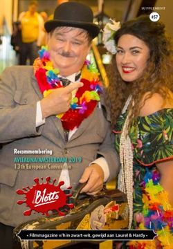 Recommembering AVIFAUNA/AMSTERDAM 2019 - SUPPLEMENT #57 - Perfect Day