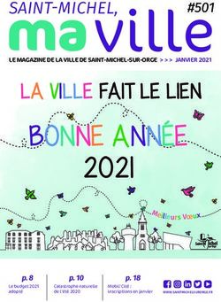 BBOONNNNEE AANNNNÉÉEE 2021 - Ville de Saint-Michel-sur-Orge