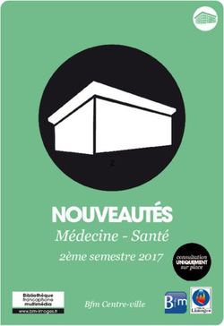 M&eacute;decine - Sant&eacute; 2&egrave;me semestre 2017 - Bfm Centre-ville - BFM de Limoges