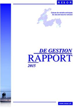 RAPPORT DE GESTION 2015 - resor